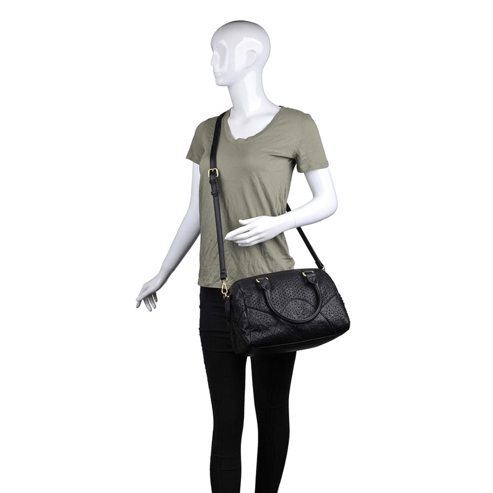 Product Image of Moda Luxe Bristol Satchel 842017115106 View 5 | Black