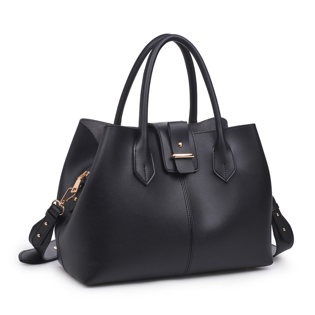Product Image of Moda Luxe Bianca Satchel 842017116776 View 2 | Black