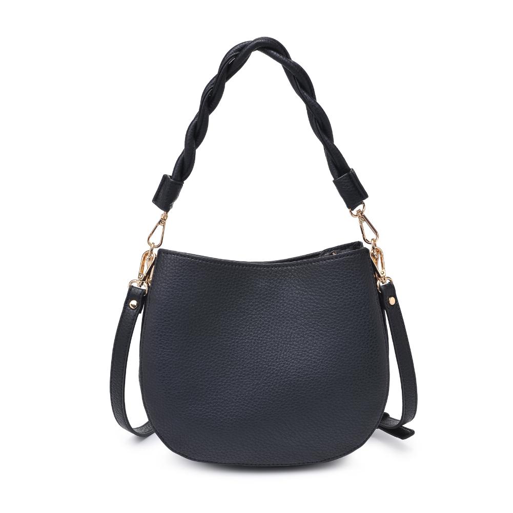Product Image of Moda Luxe Glamique Crossbody 842017134831 View 7 | Black