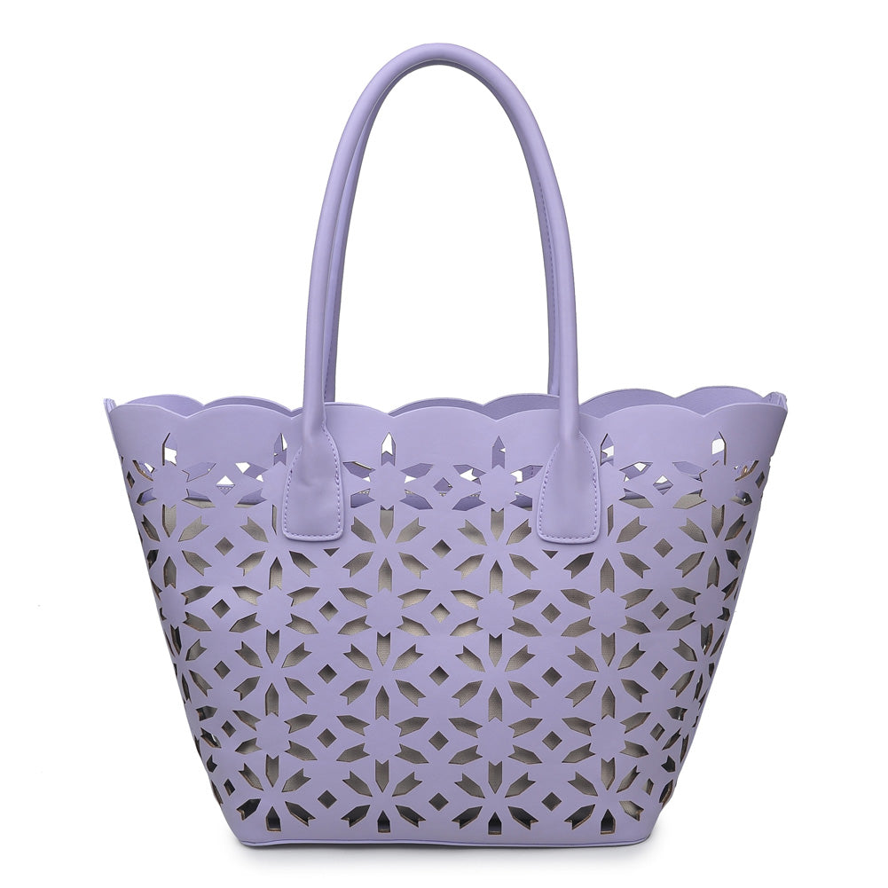 Product Image of Moda Luxe Goddess Tote 842017112259 View 3 | Lilac