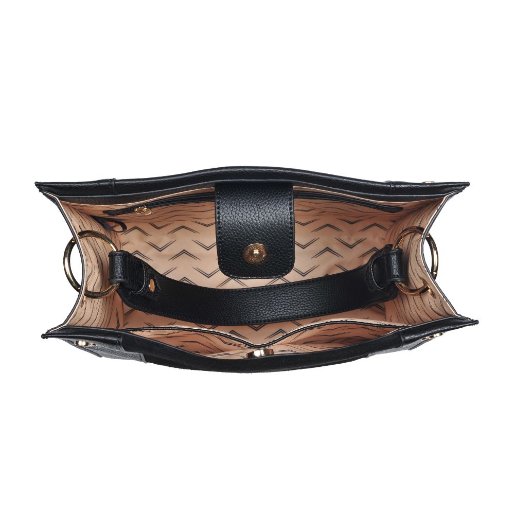 Product Image of Moda Luxe Brooke Tote 842017120667 View 4 | Black