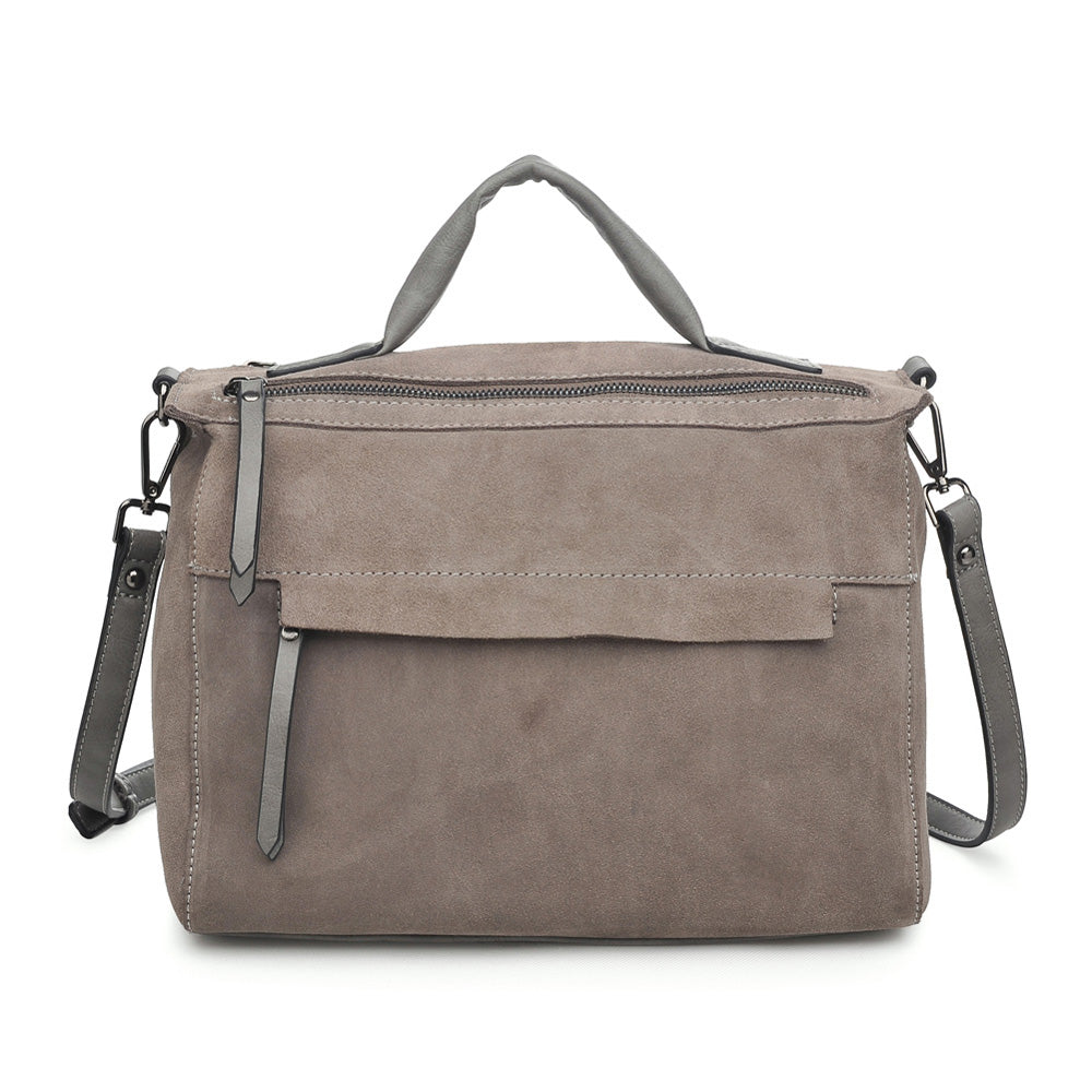 Product Image of Moda Luxe Harrison Satchel 842017116028 View 1 | Grey