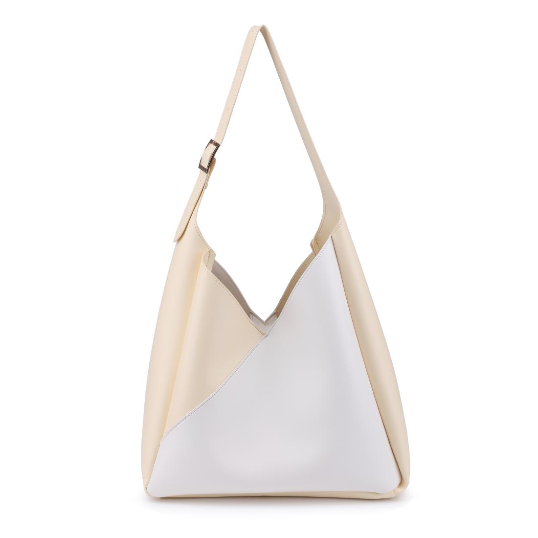 Woman wearing Ivory Butter Moda Luxe Frankie Hobo 842017138549 View 5 | Ivory Butter