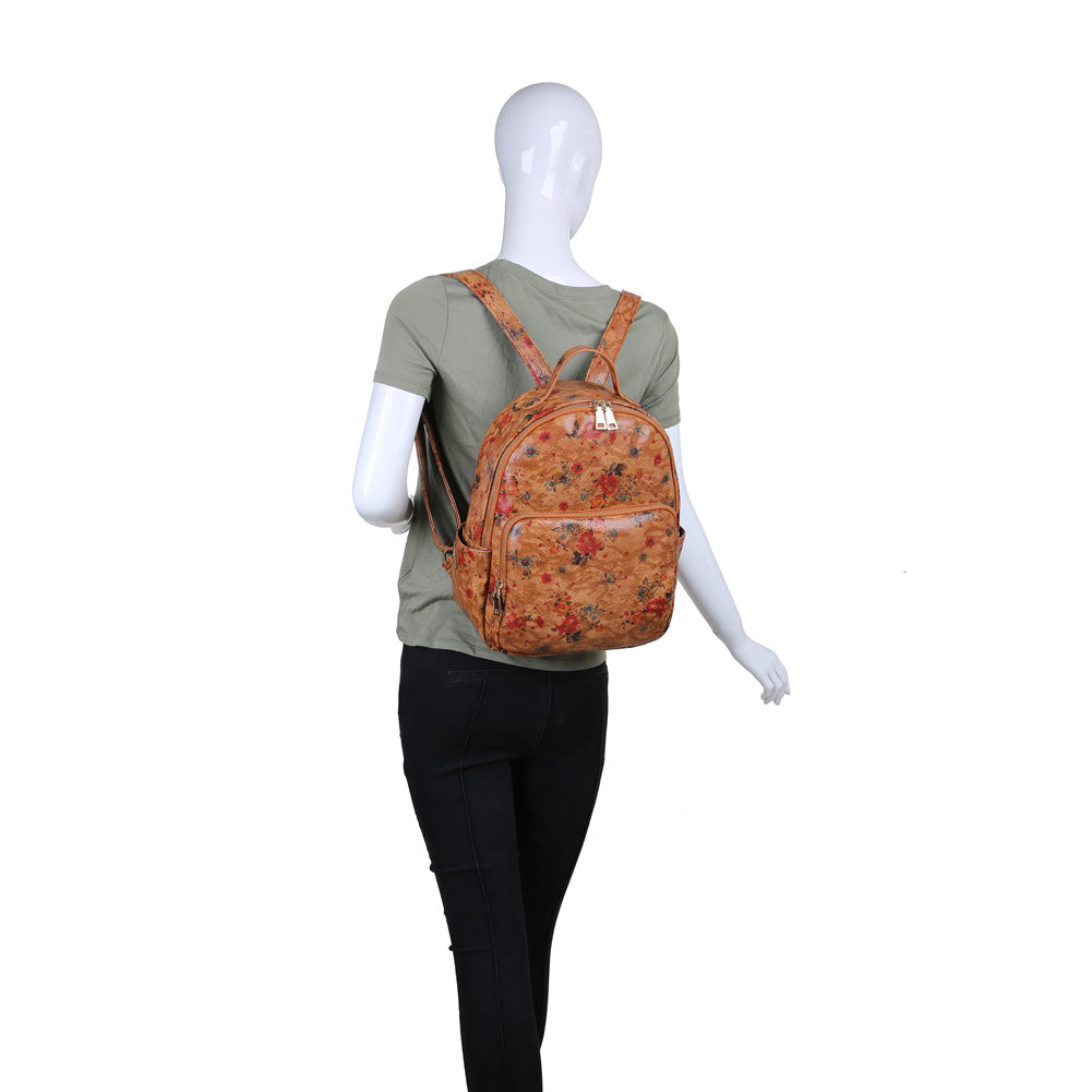 Product Image of Moda Luxe Nancy Backpack 842017119708 View 5 | Tan