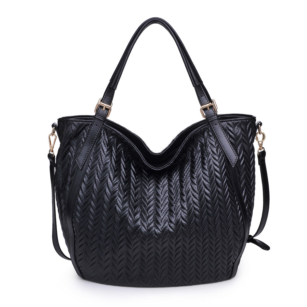 Product Image of Moda Luxe Gemma Hobo 842017118657 View 3 | Black