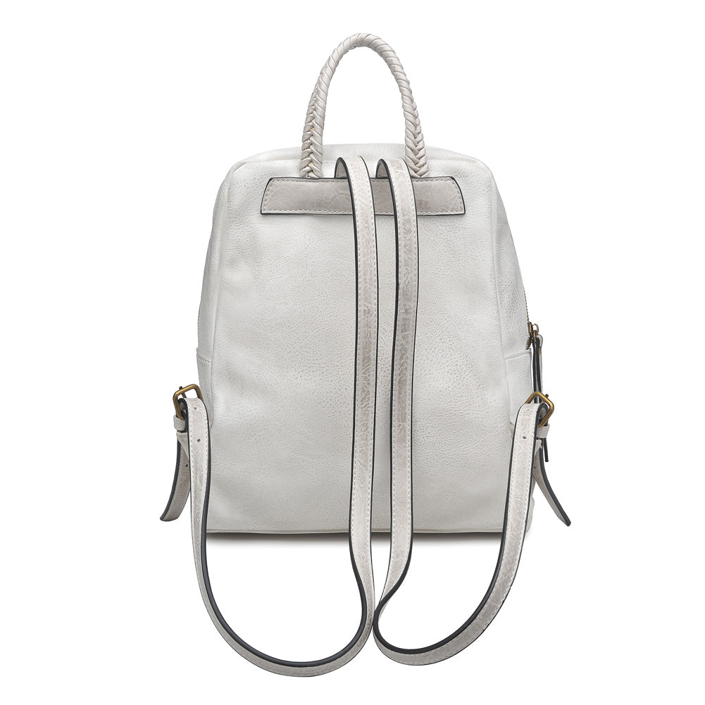 Product Image of Moda Luxe Sofia Backpack 842017113577 View 3 | White