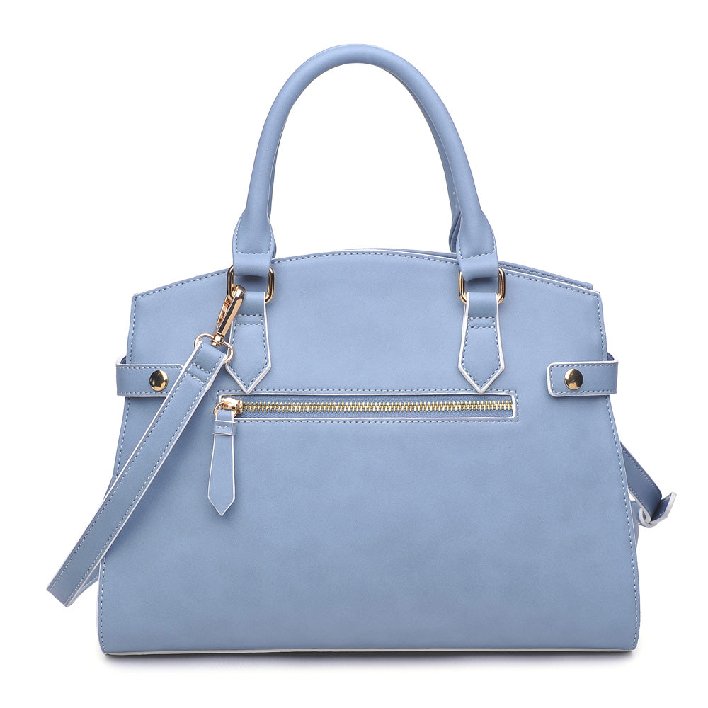 Product Image of Moda Luxe Virtue Satchel 842017111801 View 3 | Denim