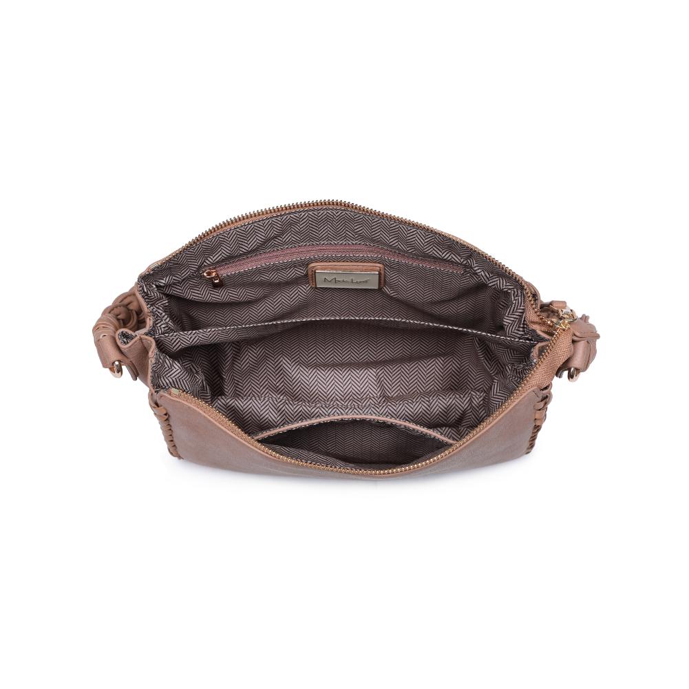 Product Image of Moda Luxe Velveta Crossbody 842017135388 View 8 | Natural