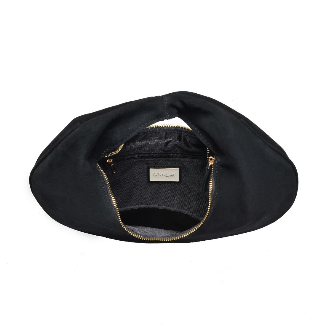 Product Image of Moda Luxe Farrah - Suede Hobo 842017138617 View 8 | Black