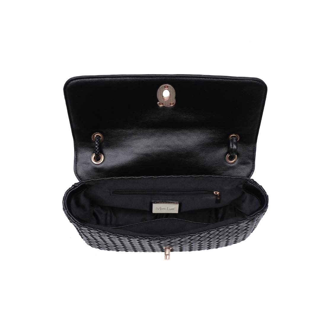 Moda Luxe Annabelle Shoulder Bag 842017143352 View 8 | Black