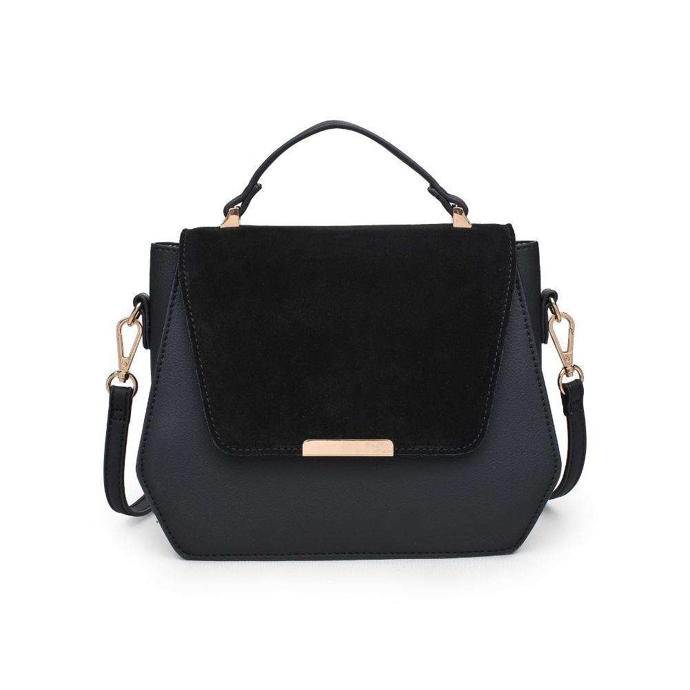 Product Image of Moda Luxe Robin Messenger 842017123057 View 5 | Black