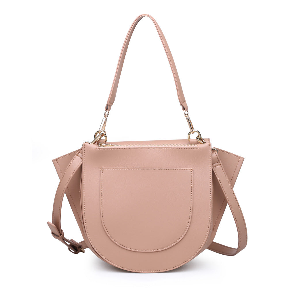 Product Image of Moda Luxe Mara Satchel 842017115540 View 3 | Nude