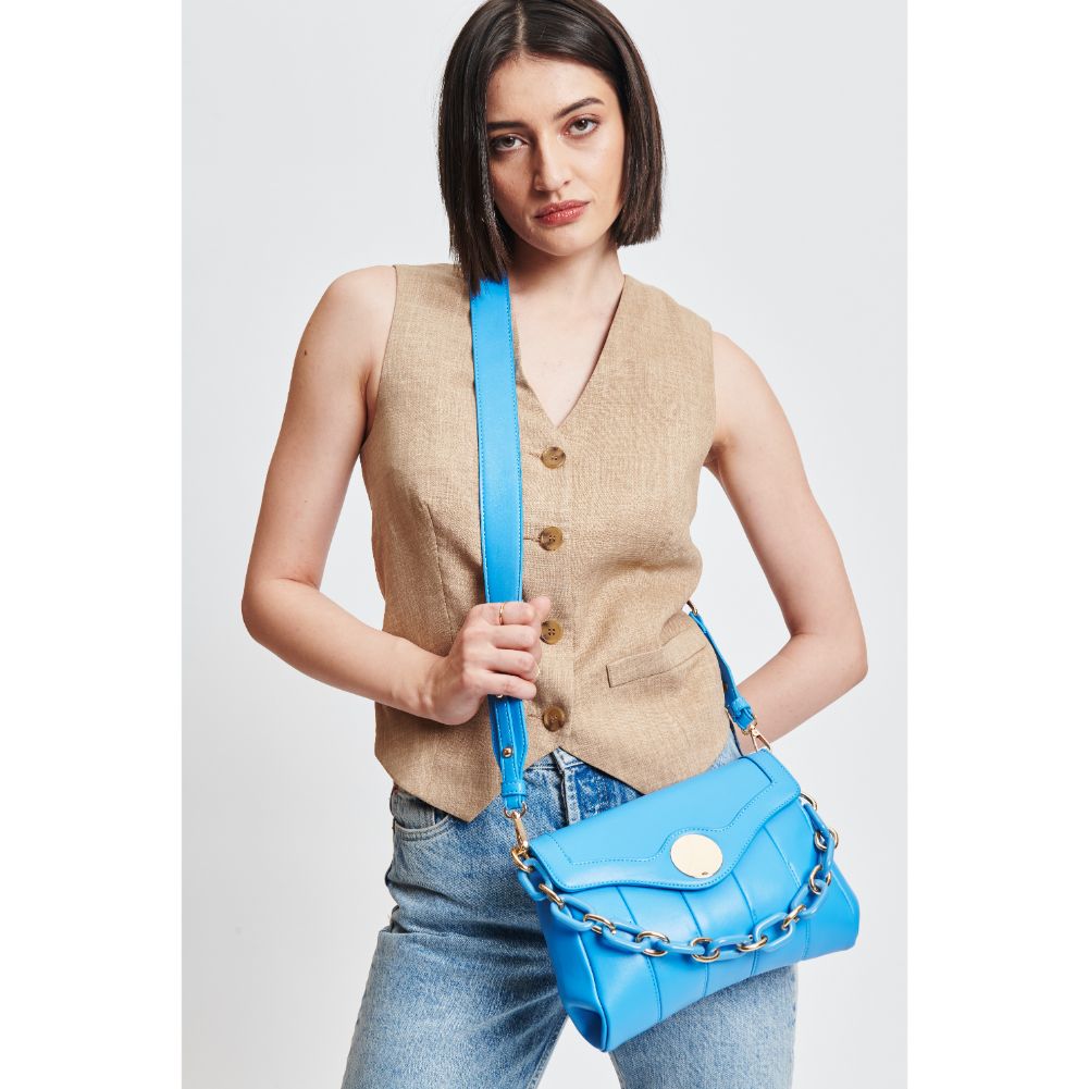Woman wearing Ocean Moda Luxe Larisa Crossbody 842017131380 View 1 | Ocean