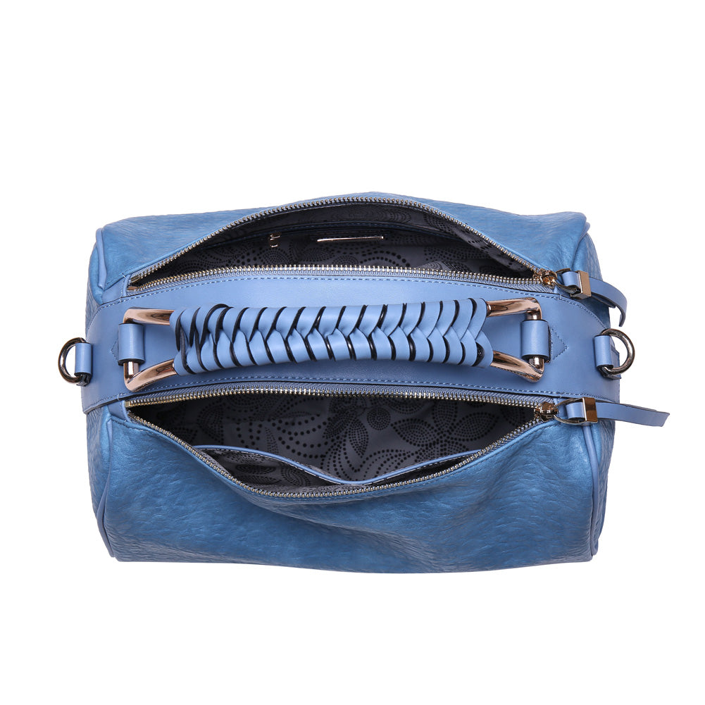 Product Image of Moda Luxe Petra Satchel 842017114598 View 4 | Aqua