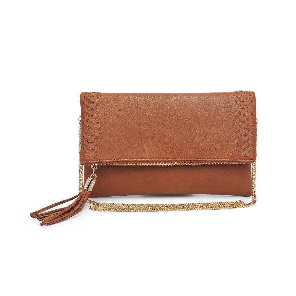 Product Image of Moda Luxe Palermo Clutch 842017126669 View 1 | Tan