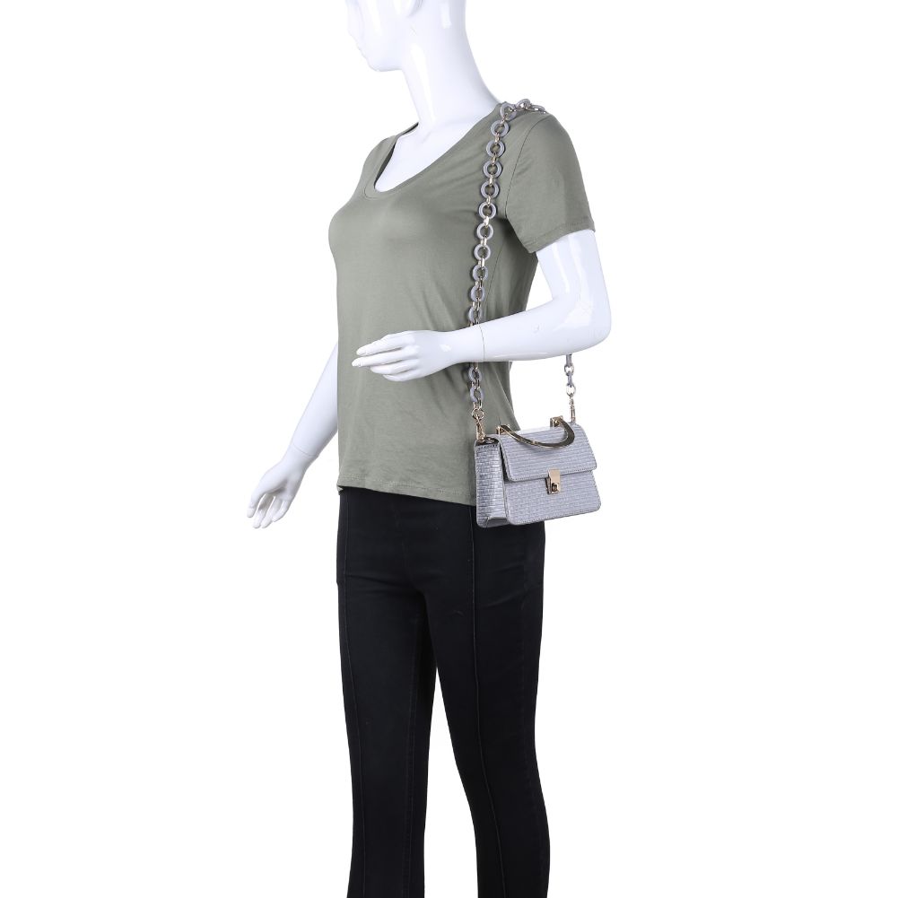 Product Image of Moda Luxe Lala Top Handle 842017124535 View 5 | Grey