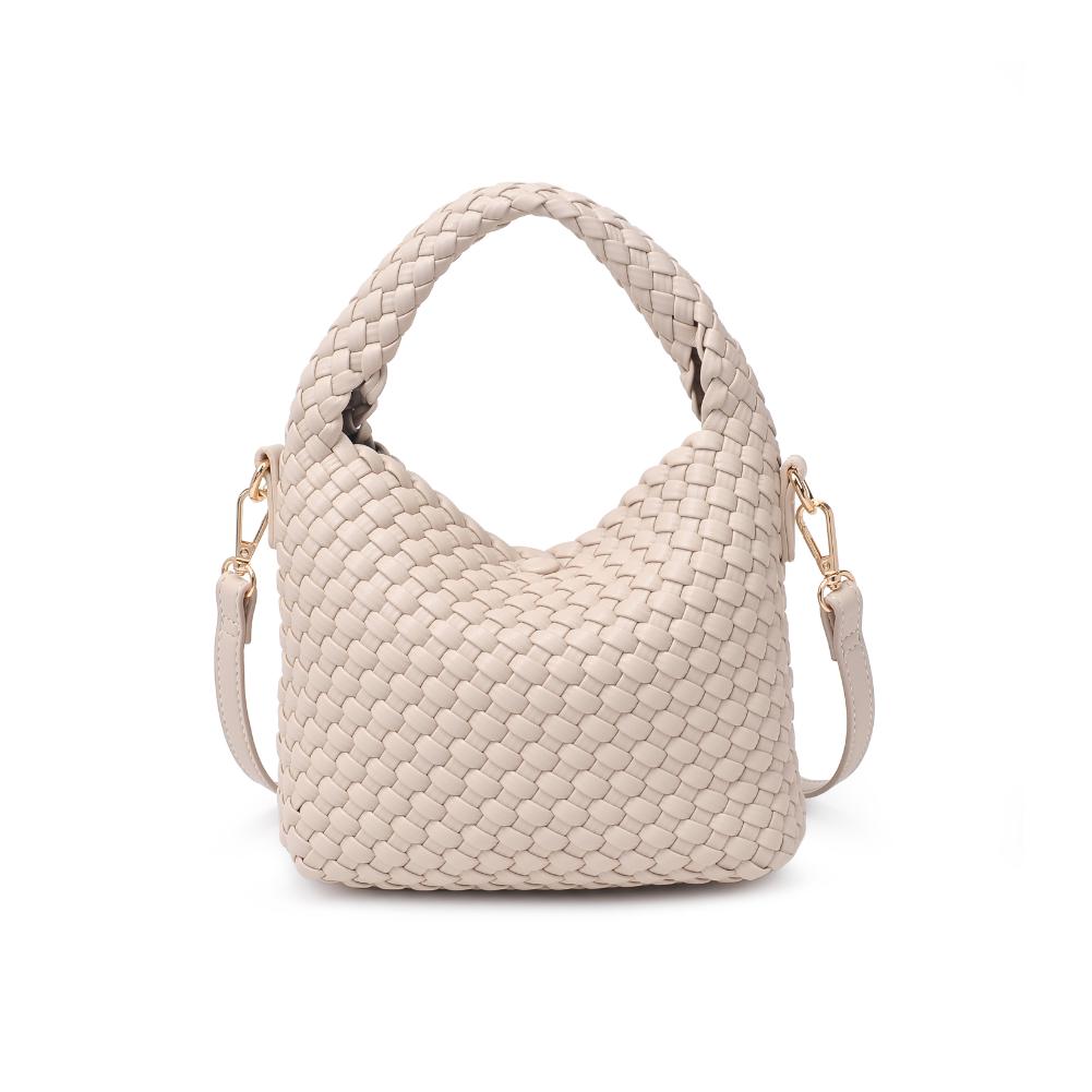 Woman wearing Ivory Moda Luxe Jessamine Crossbody 842017135715 View 7 | Ivory