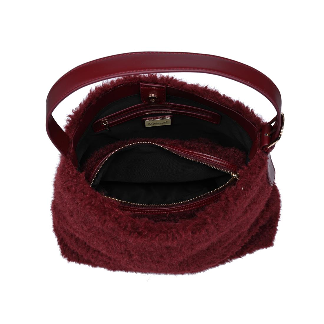 Moda Luxe Neve Sherpa Tote 842017142447 View 8 | Burgundy