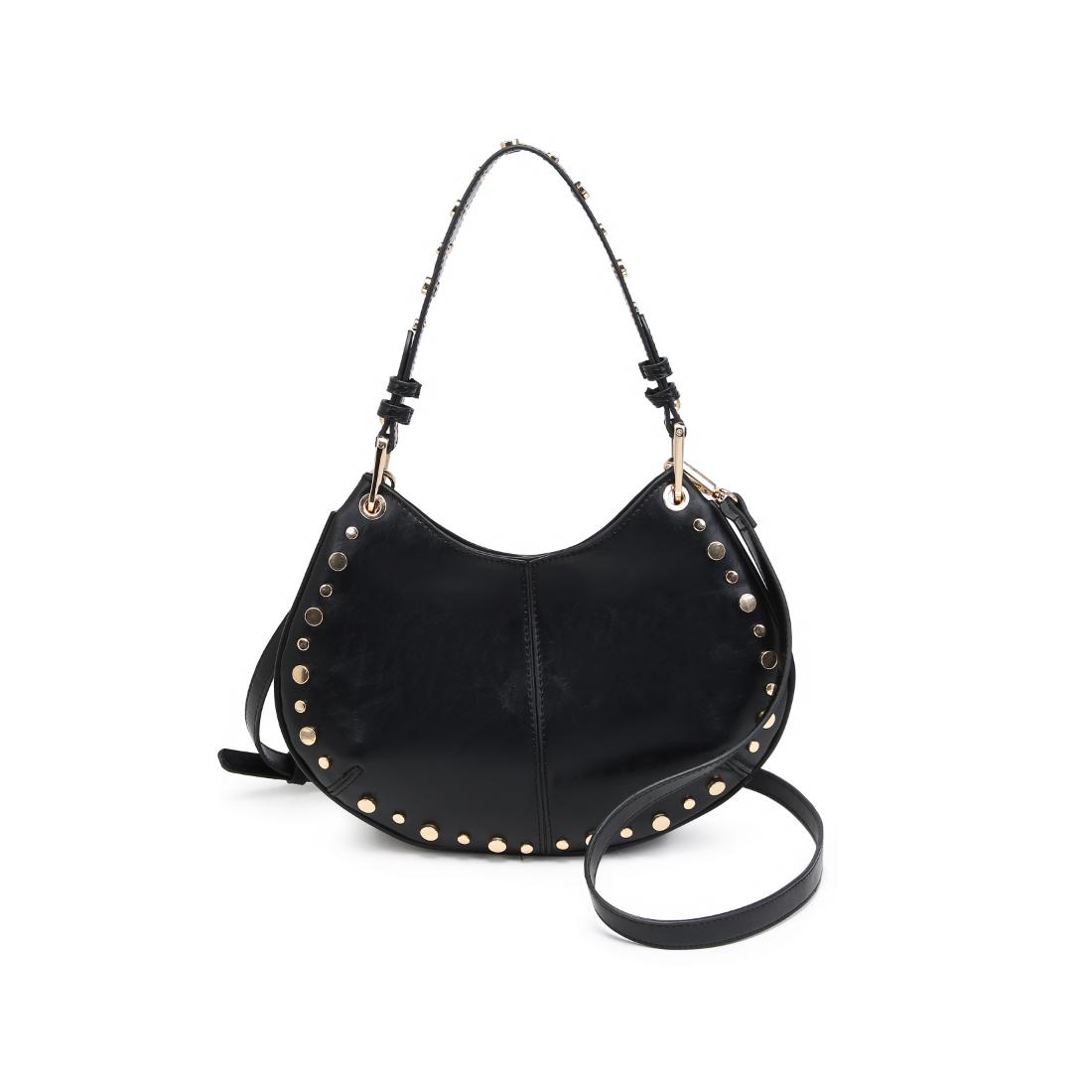 Woman wearing Black Moda Luxe Nova Crossbody 842017139638 View 5 | Black
