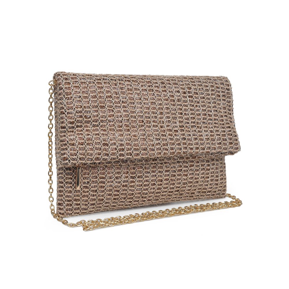 Moda Luxe Cleo Clutch 842017121442 View 2 | Caramel