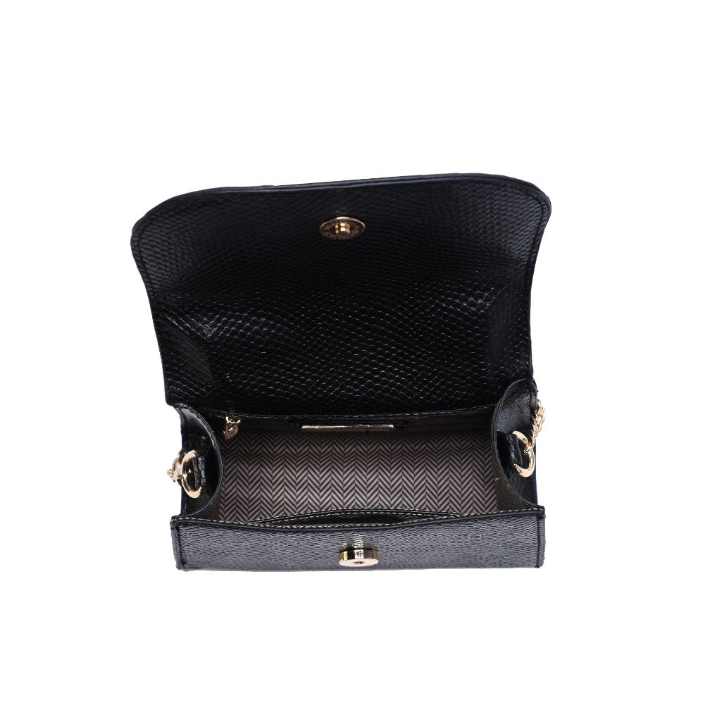 Product Image of Moda Luxe Talia Clutch 842017127635 View 4 | Black