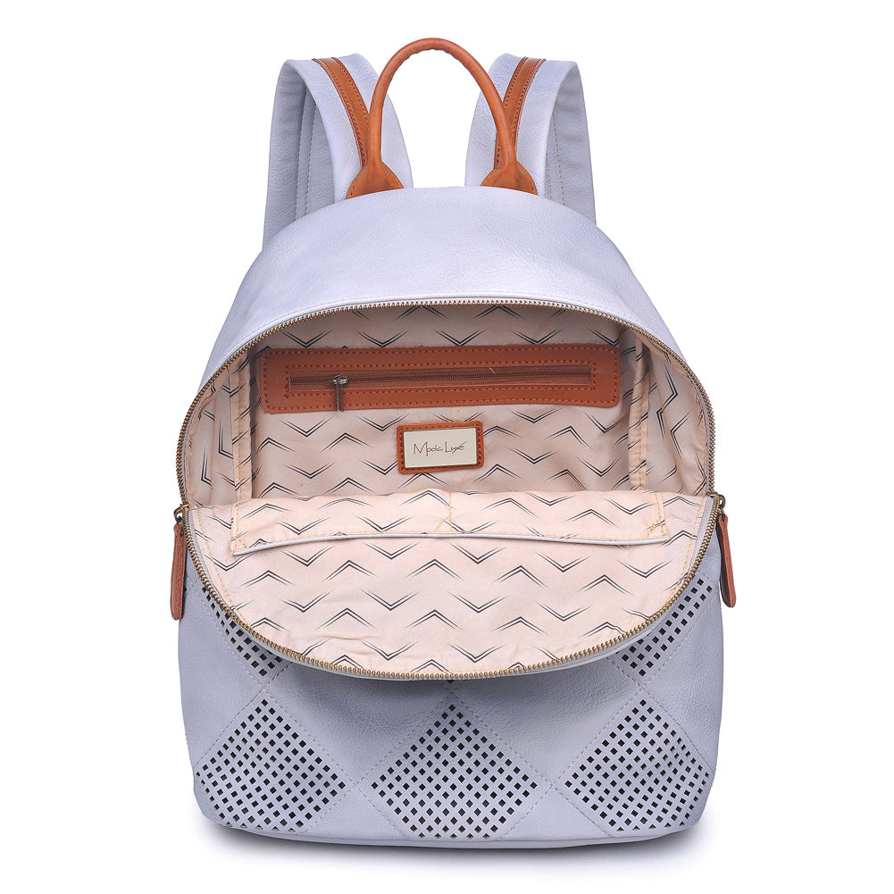 Product Image of Moda Luxe Paris Backpack 842017111948 View 8 | Grey