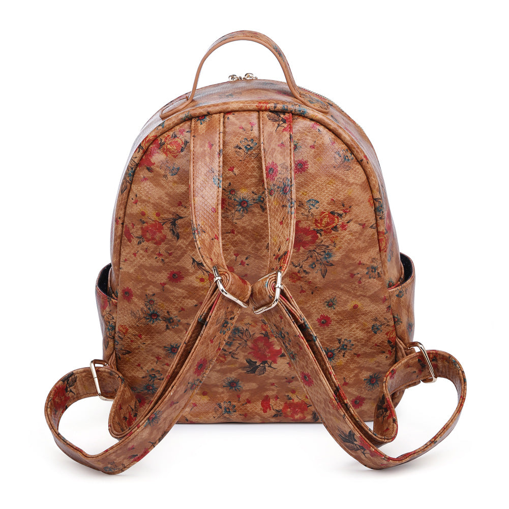 Product Image of Moda Luxe Nancy Backpack 842017119708 View 3 | Tan