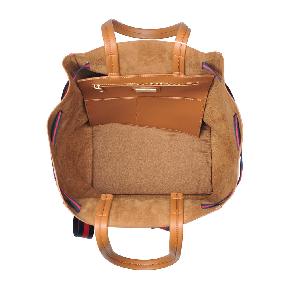 Product Image of Moda Luxe Dutchess Tote 842017118800 View 8 | Tan