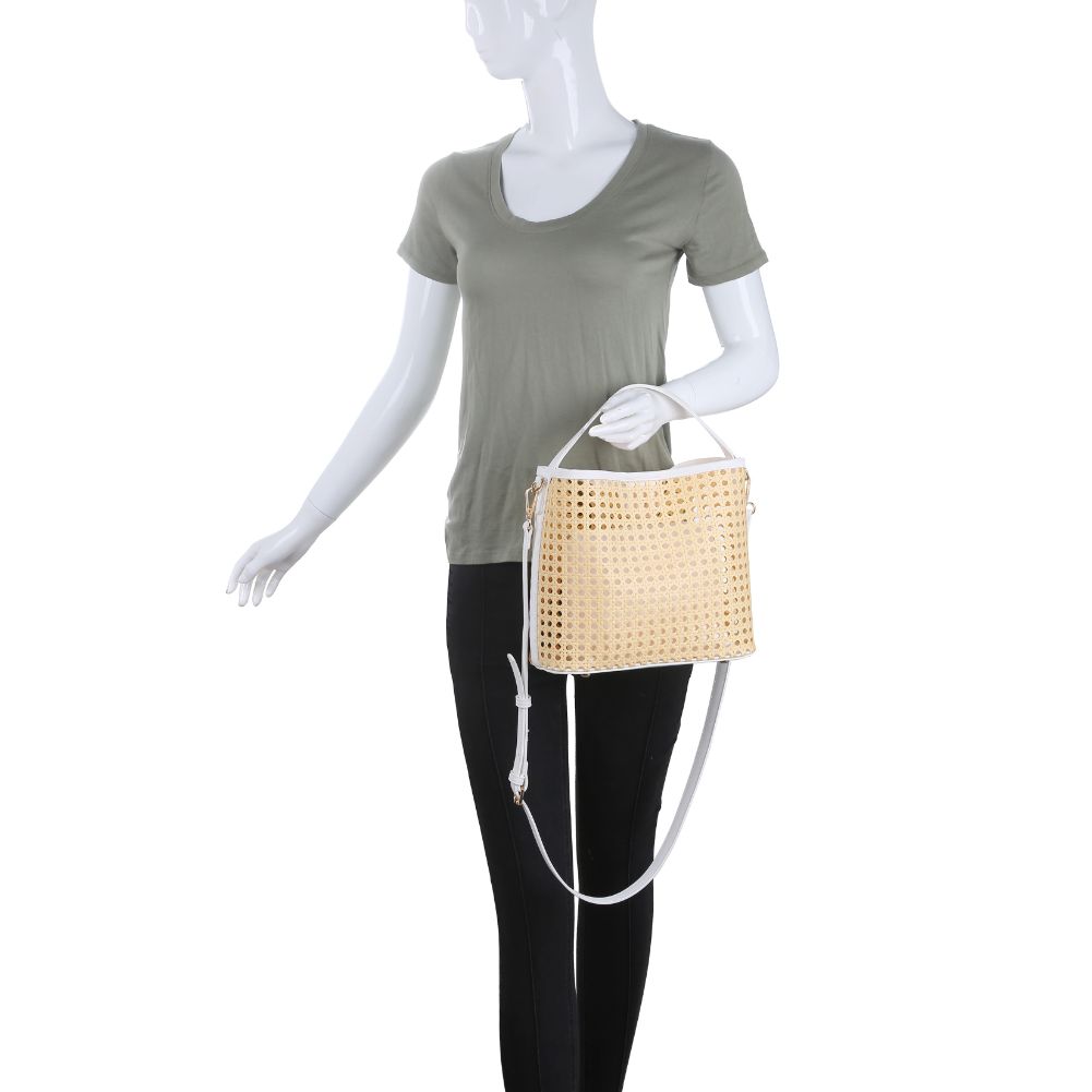 Product Image of Moda Luxe Roxanne Tote 842017124085 View 5 | White