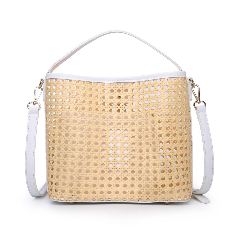 Product Image of Moda Luxe Roxanne Tote 842017124085 View 3 | White