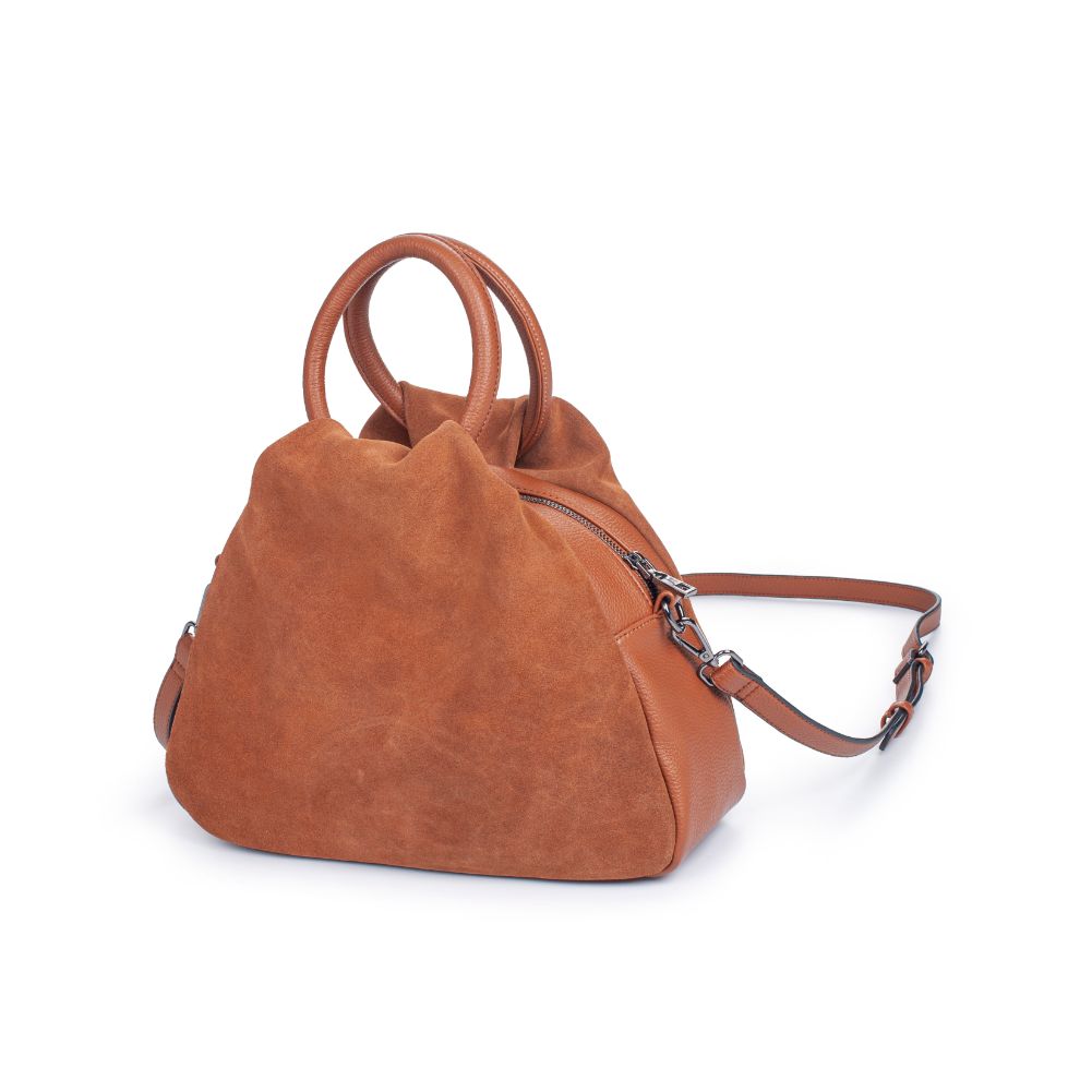 Product Image of Moda Luxe Addy Satchel 842017126362 View 6 | Tan