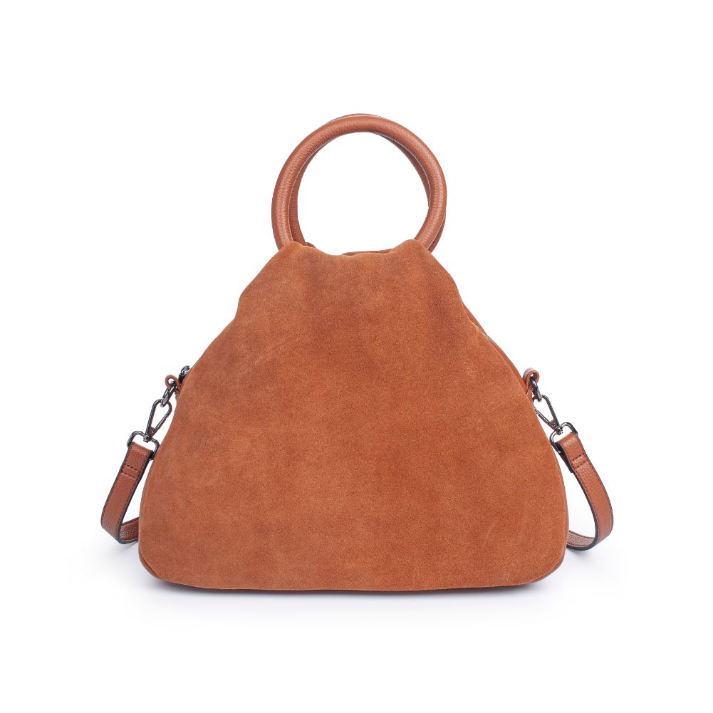 Product Image of Moda Luxe Addy Satchel 842017126362 View 5 | Tan