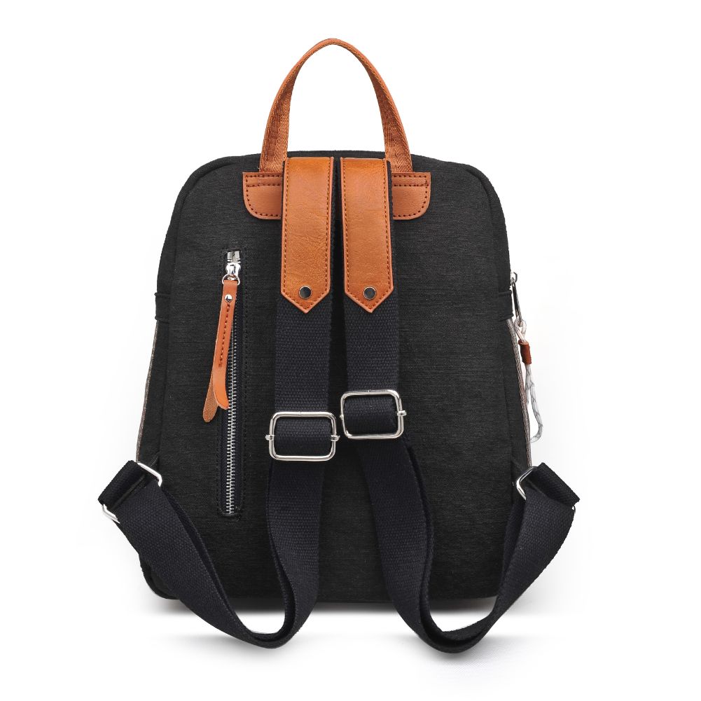Product Image of Moda Luxe Tulum Backpack 842017124818 View 3 | Black