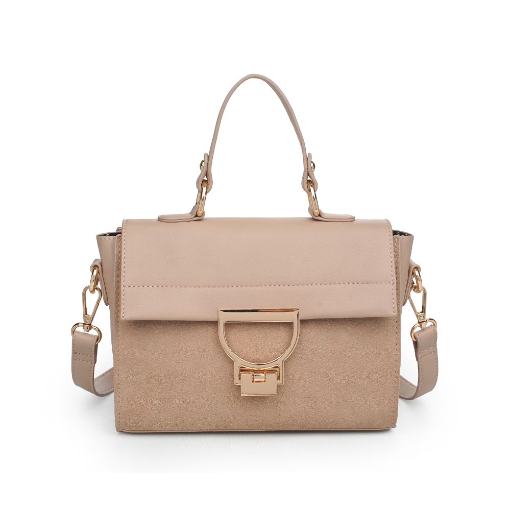 Product Image of Moda Luxe Brynn Satchel 842017120810 View 5 | Natural