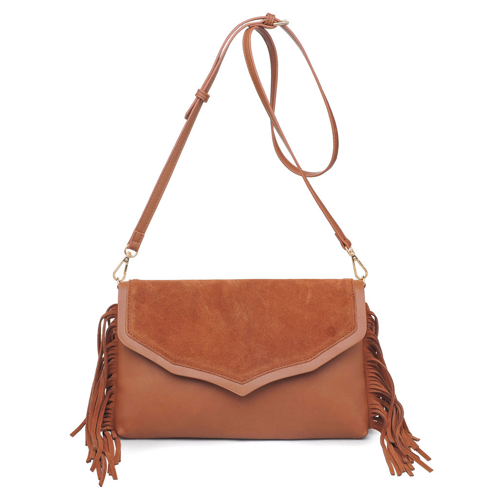 Product Image of Moda Luxe Solstice Crossbody 842017101277 View 1 | Cognac