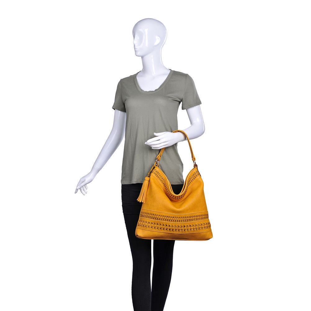 Product Image of Moda Luxe Colombia Hobo 842017118466 View 5 | Mustard