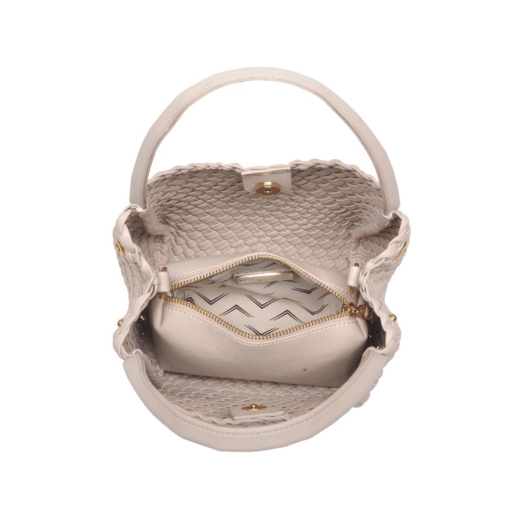 Woman wearing Ivory Moda Luxe Roxy Crossbody 842017136262 View 9 | Ivory