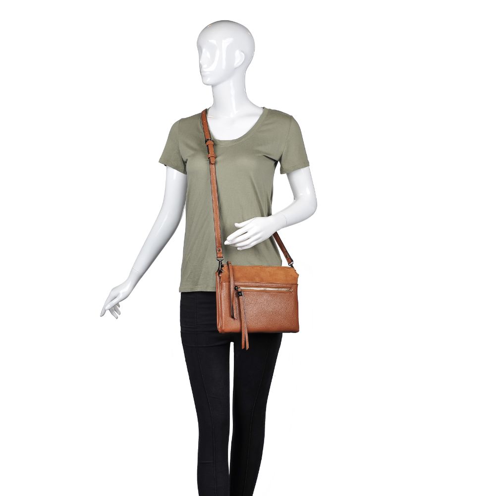 Product Image of Moda Luxe Lydia Crossbody 842017123248 View 5 | Tan