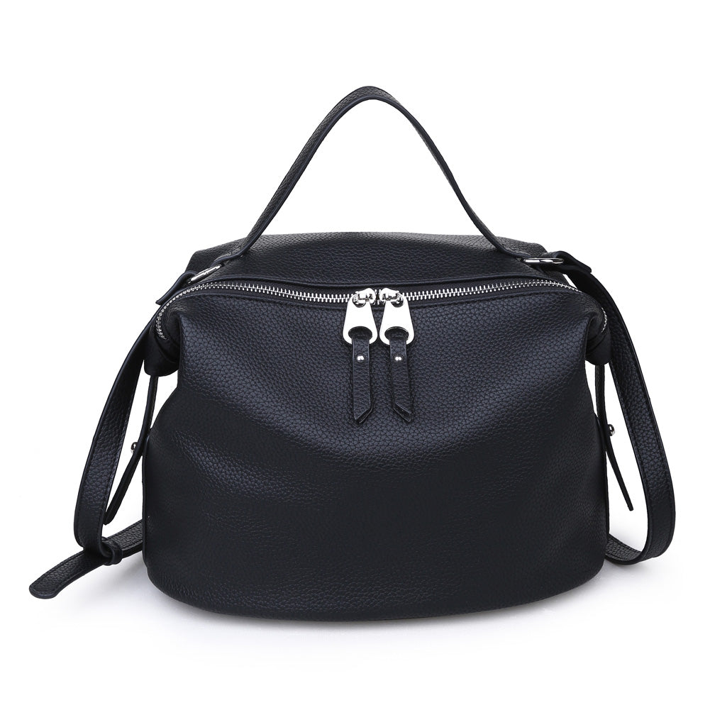 Product Image of Moda Luxe Nicole Satchel 842017115465 View 1 | Black