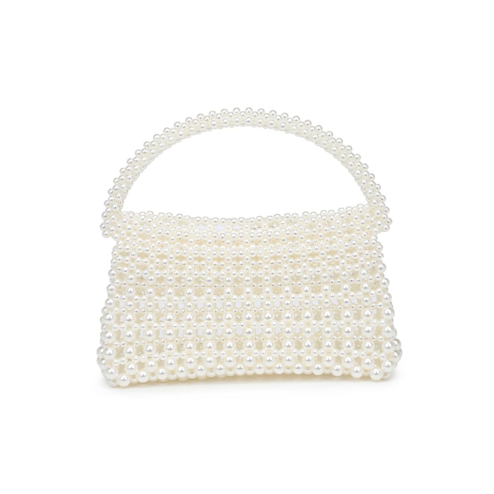 Woman wearing Ivory Moda Luxe Darcy Evening Bag 842017132646 View 7 | Ivory