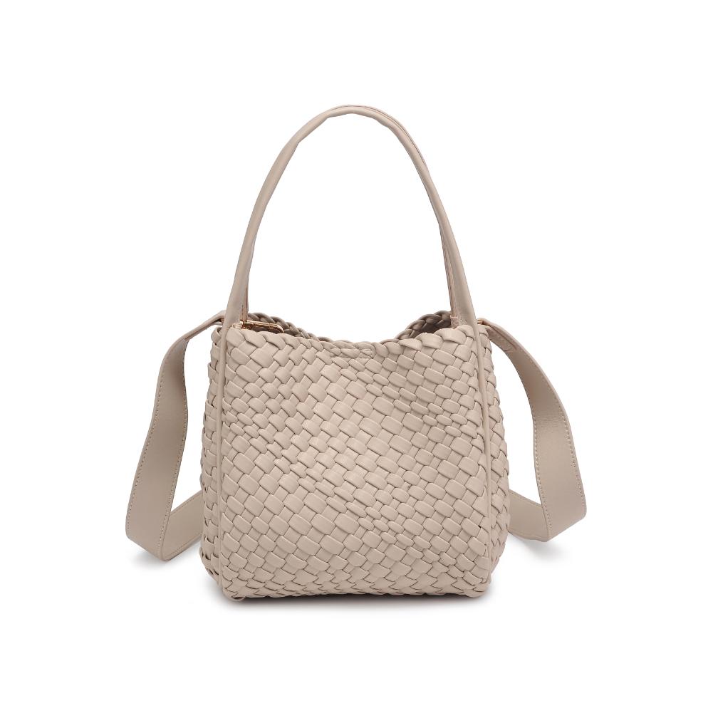 Woman wearing Ivory Moda Luxe Roxy Crossbody 842017136262 View 5 | Ivory