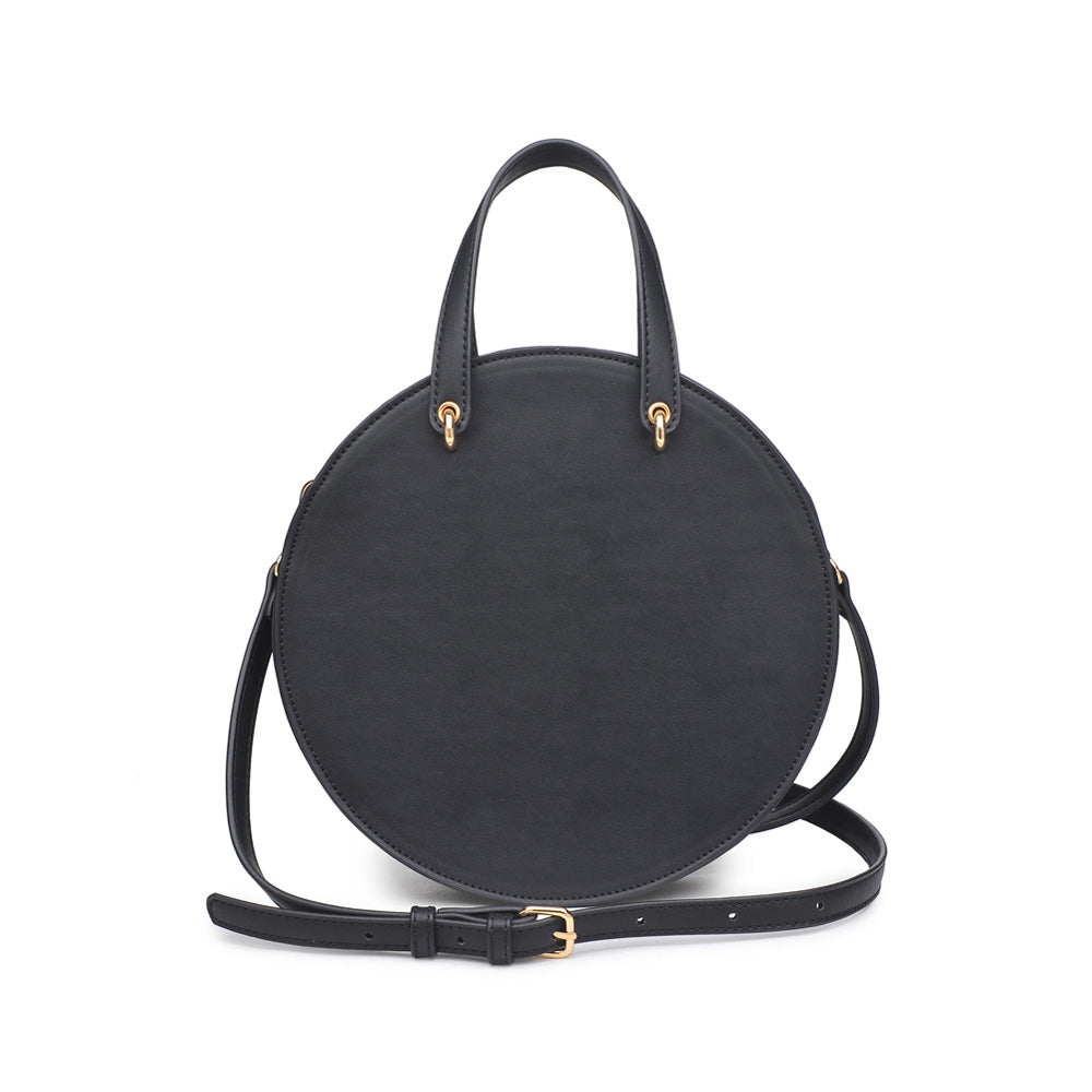 Product Image of Moda Luxe Lucia Messenger 842017113515 View 3 | Black