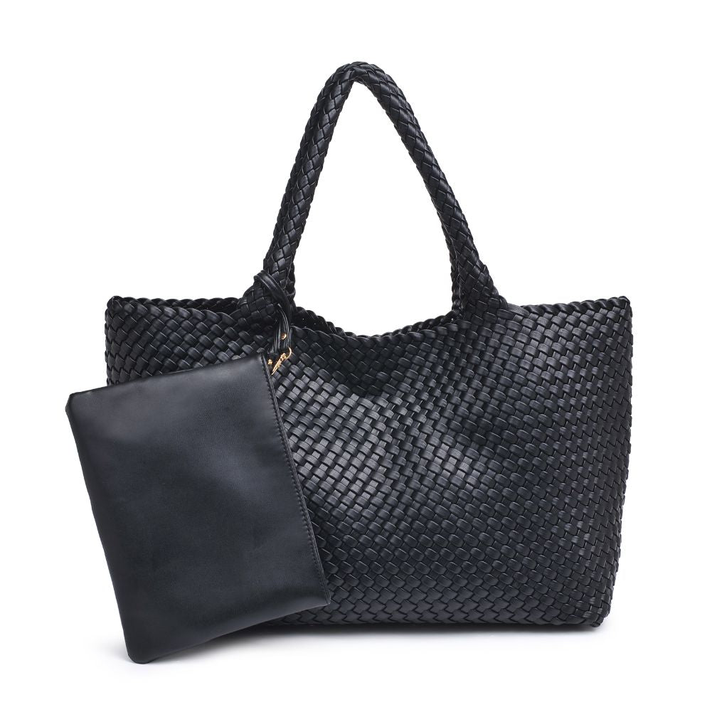 Moda Luxe Solana Tote 842017132141 View 5 | Black