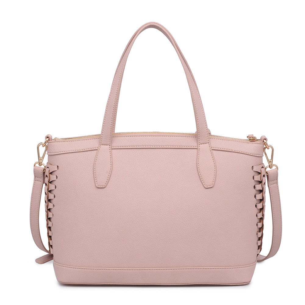 Product Image of Moda Luxe Stormi Satchel 842017118763 View 3 | Nude