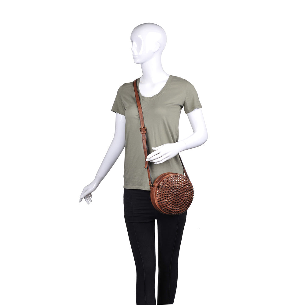 Product Image of Moda Luxe Saint Crossbody 842017117544 View 5 | Cognac