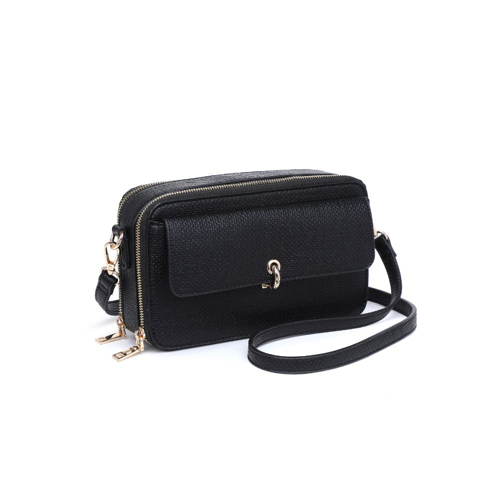 Product Image of Moda Luxe Peggy Crossbody 842017131984 View 6 | Black