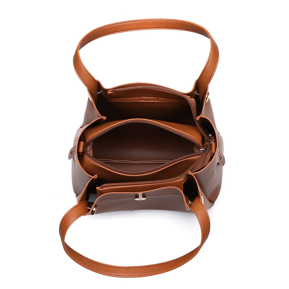 Product Image of Moda Luxe Dawn Tote 842017113409 View 4 | Tan