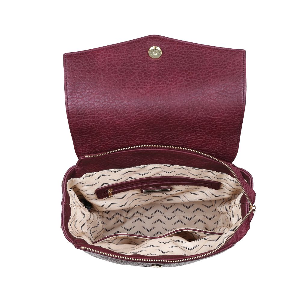 Product Image of Moda Luxe Bo Backpack 842017121879 View 4 | Burgundy