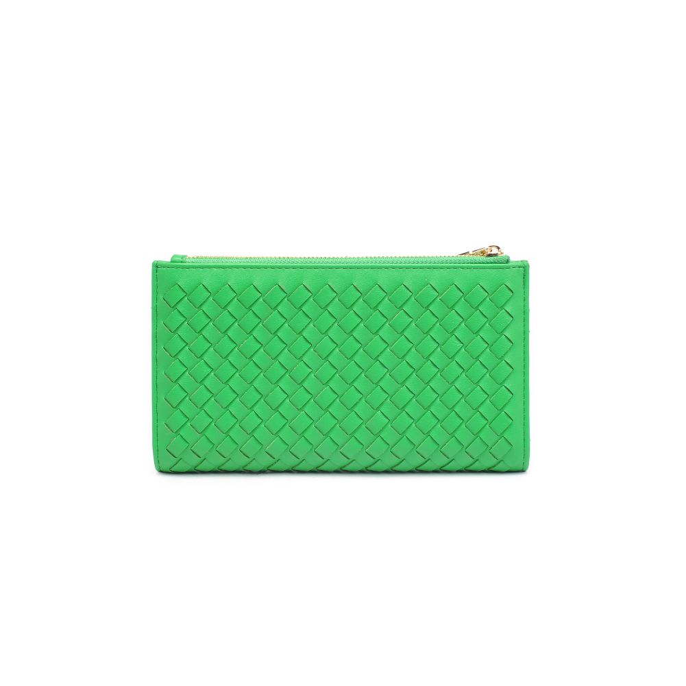 Woman wearing Kelly Green Moda Luxe Thalia Wallet 842017132387 View 7 | Kelly Green