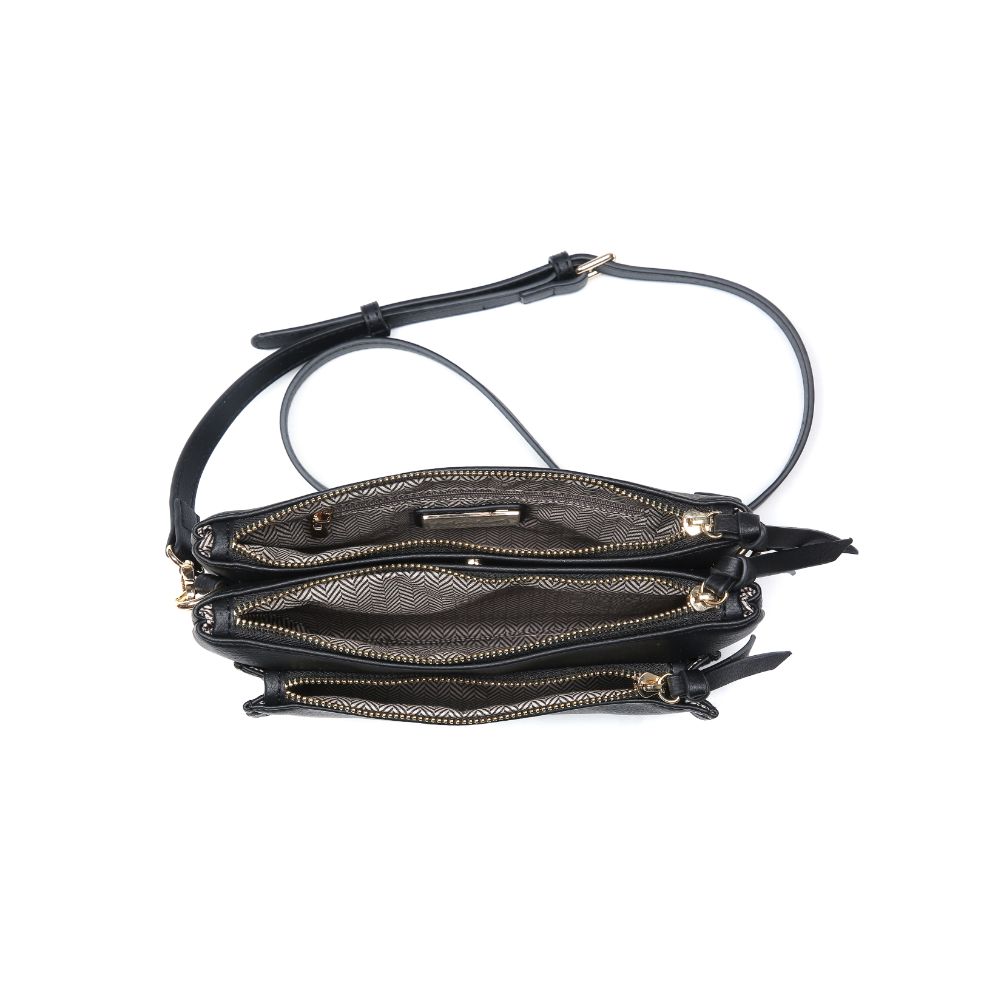 Product Image of Moda Luxe Kenzie Crossbody 842017127307 View 8 | Black